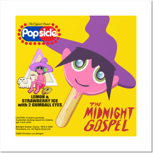 Midnight Gospel Clancy Icecream Posters and Art